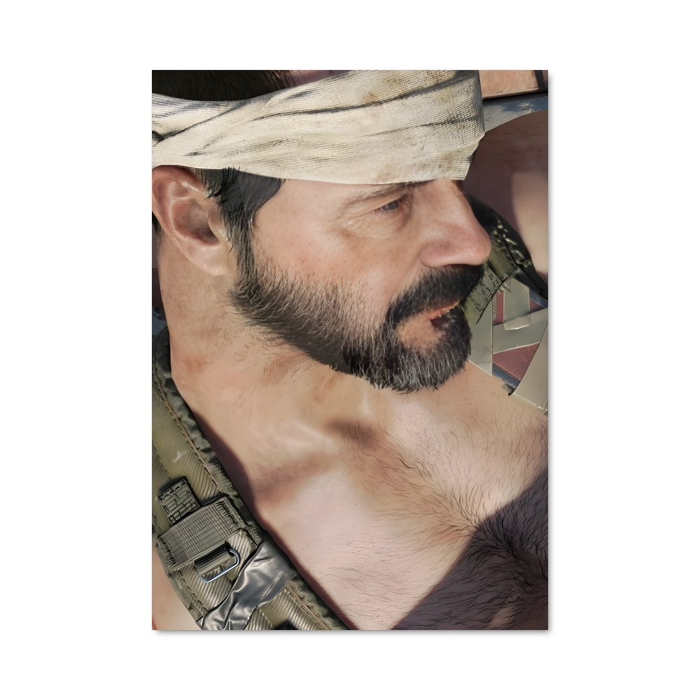 Poster Frank le Barbu – affiche Call of Duty